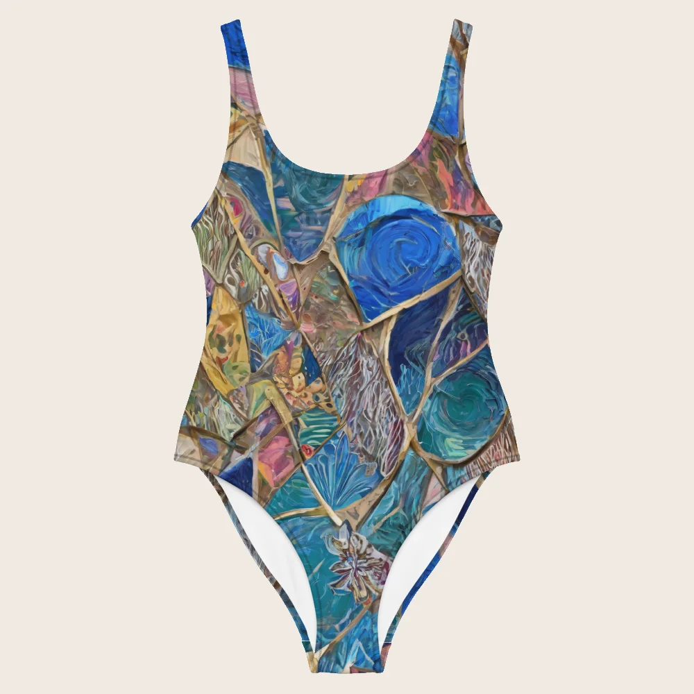 One-Piece Swimsuit on model