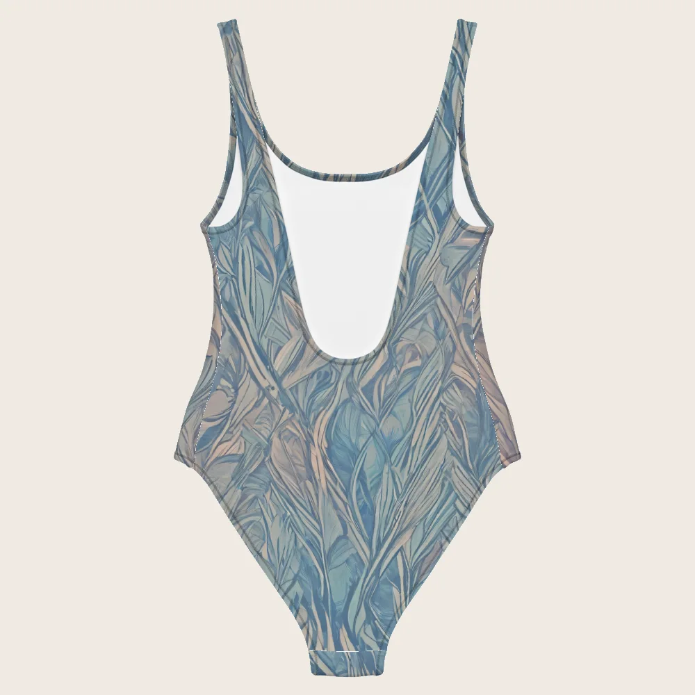 One-Piece Swimsuit on model
