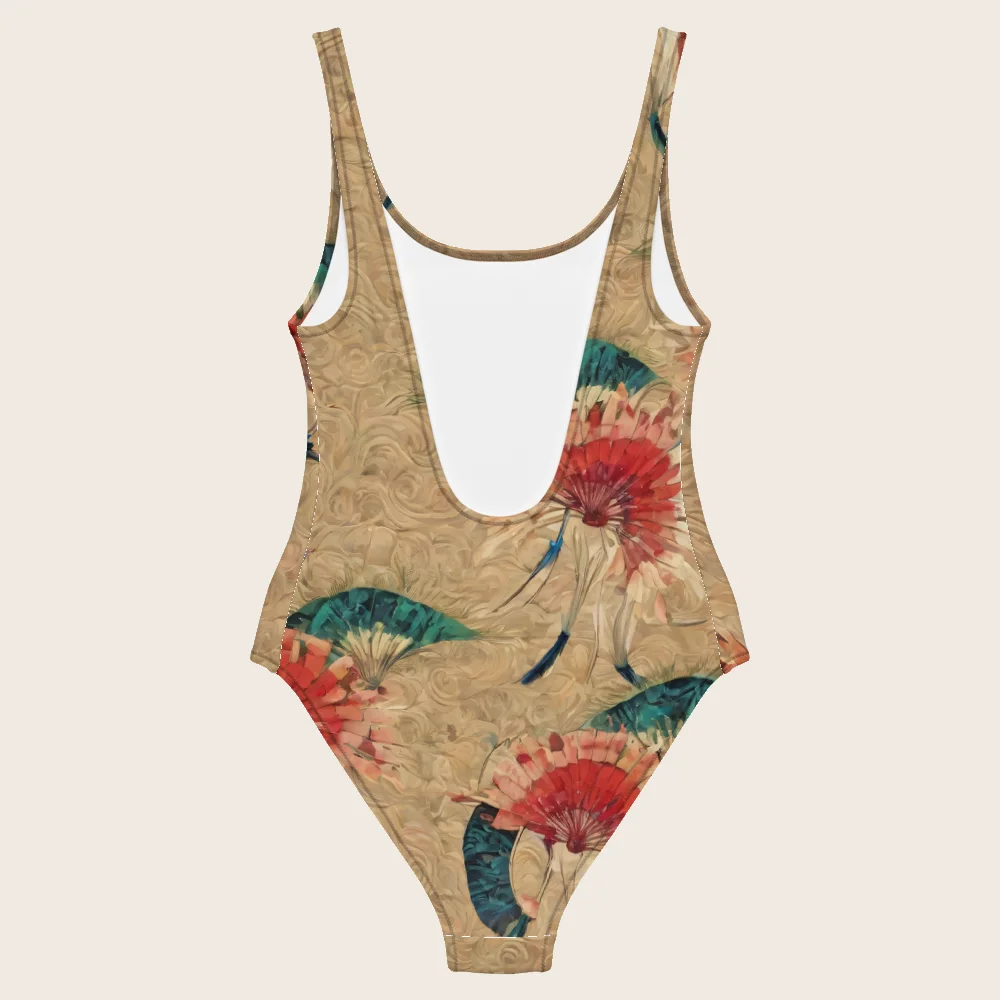 One-Piece Swimsuit on model