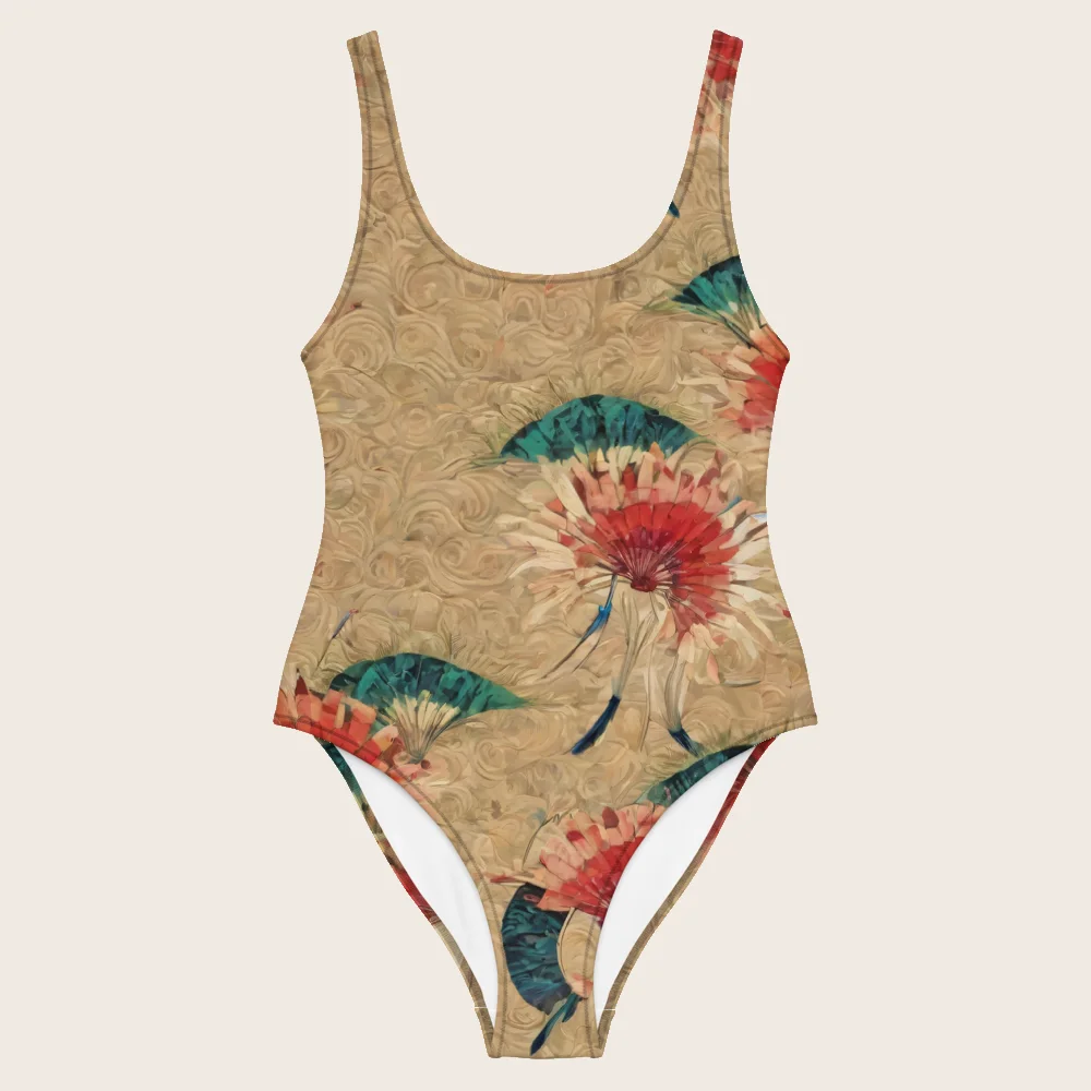 One-Piece Swimsuit on model