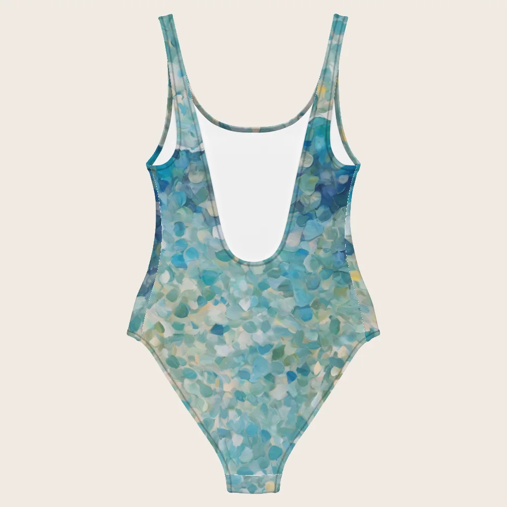 One-Piece Swimsuit on model