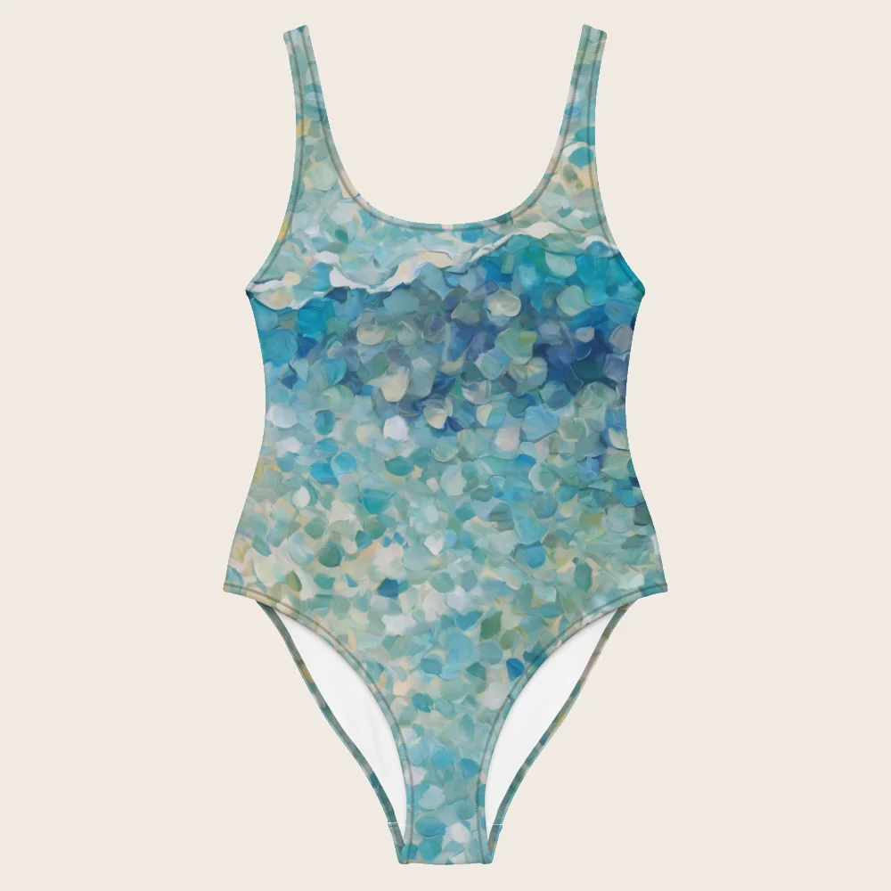 One-Piece Swimsuit on model