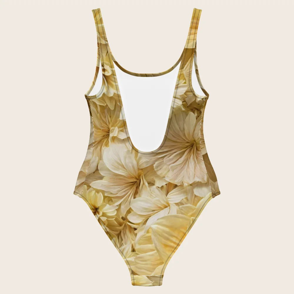 One-Piece Swimsuit on model