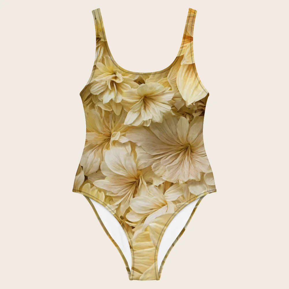 One-Piece Swimsuit on model