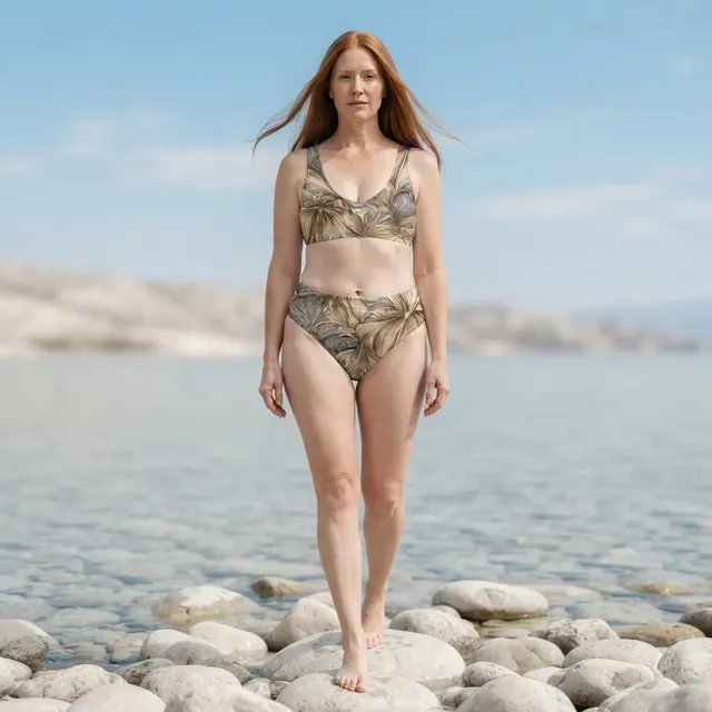 High-Waisted Bikini, one-of-one design CBB72297