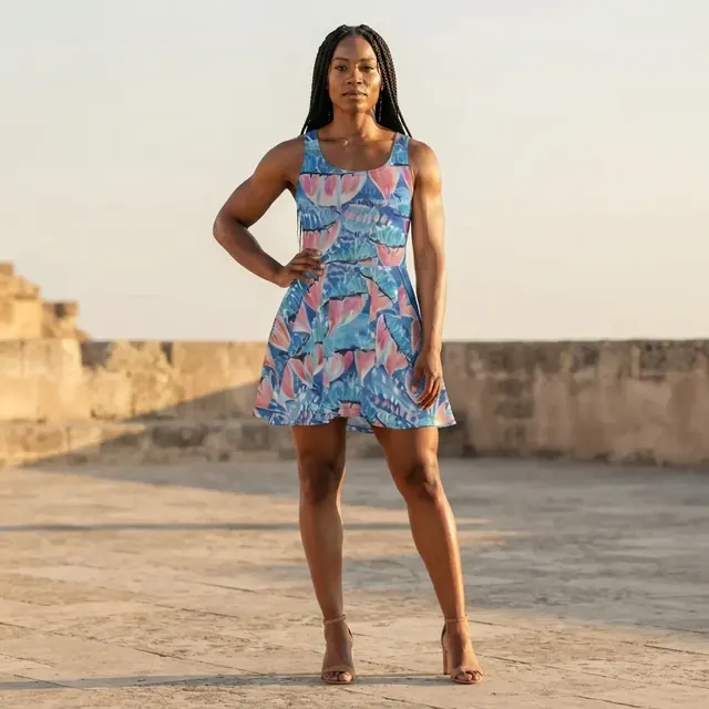 Skater Dress, one-of-one design 22B6A181