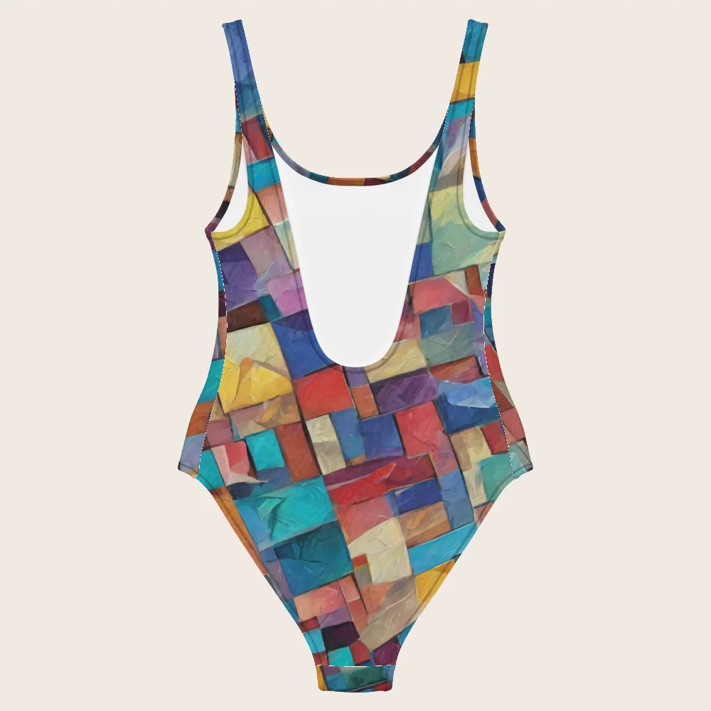 One-Piece Swimsuit on model