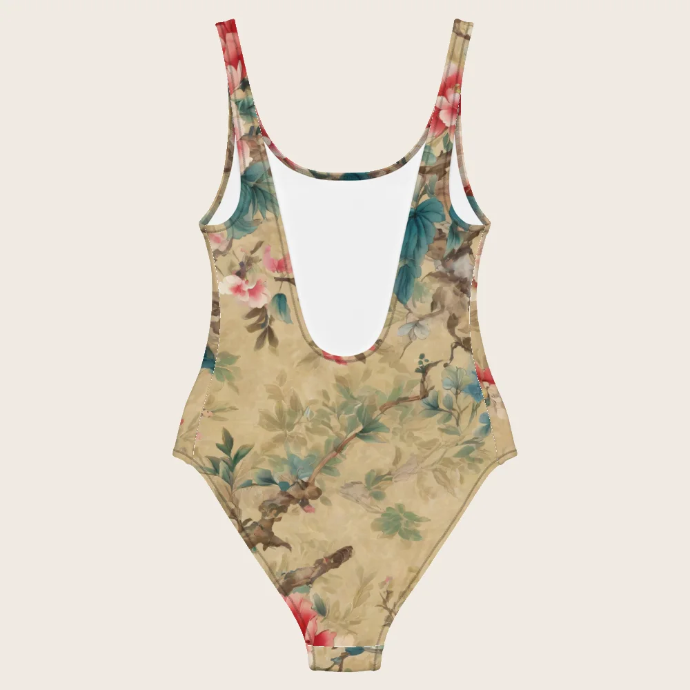 One-Piece Swimsuit on model