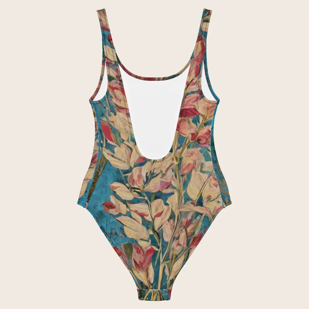 One-Piece Swimsuit on model