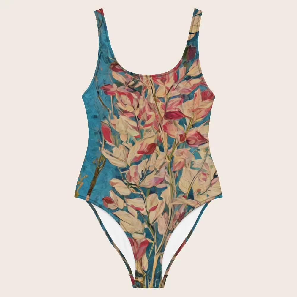 One-Piece Swimsuit on model
