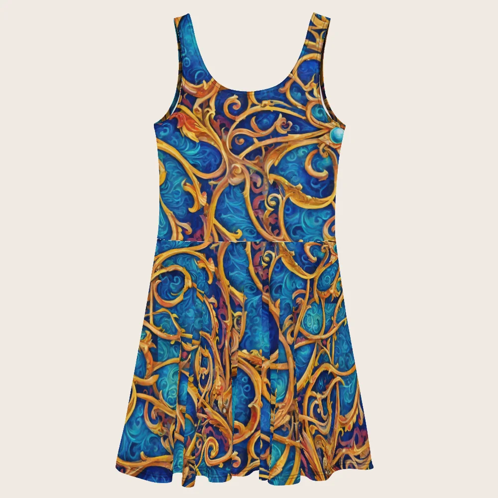 Skater Dress on model