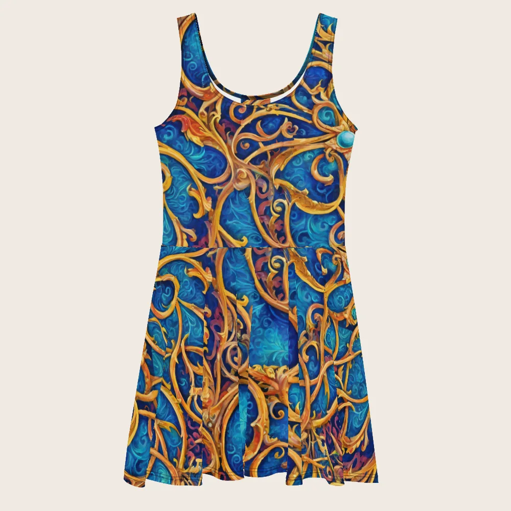 Skater Dress on model