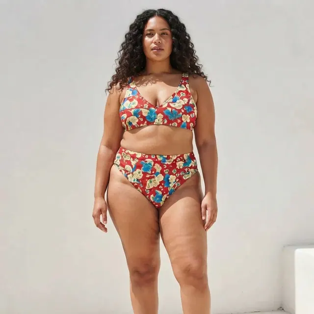High-Waisted Bikini, one-of-one design E079C8FB