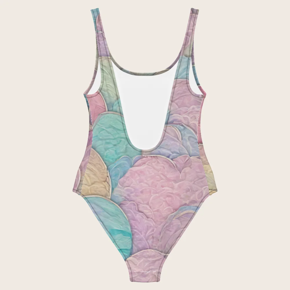 One-Piece Swimsuit on model