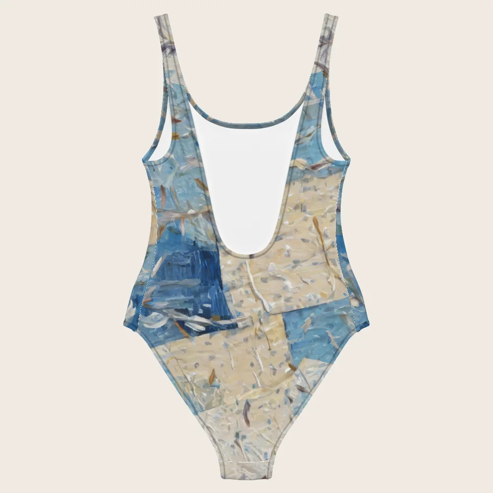 One-Piece Swimsuit on model