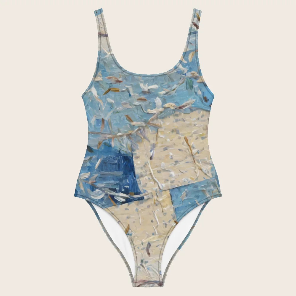 One-Piece Swimsuit on model