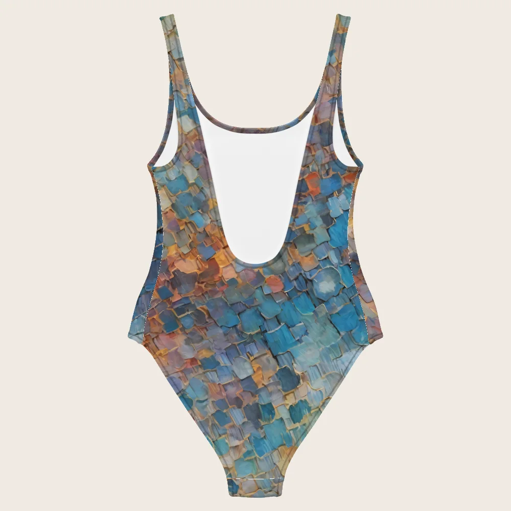 One-Piece Swimsuit on model