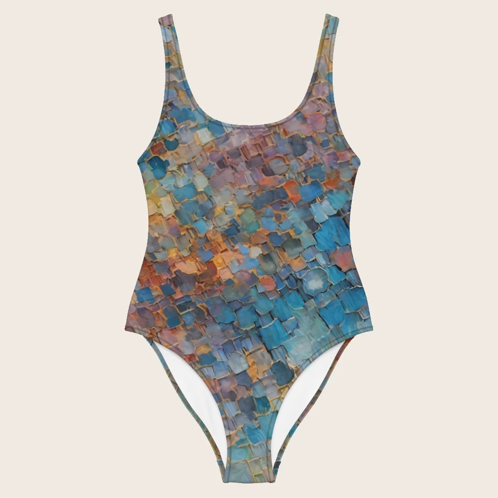 One-Piece Swimsuit on model