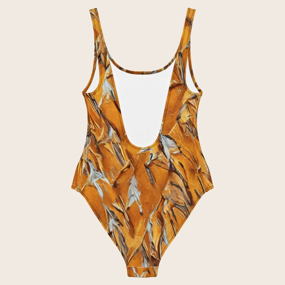 One-Piece Swimsuit on model
