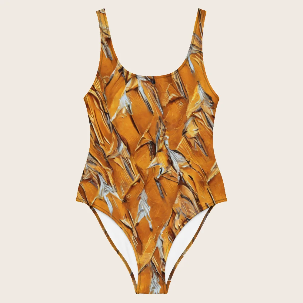 One-Piece Swimsuit on model