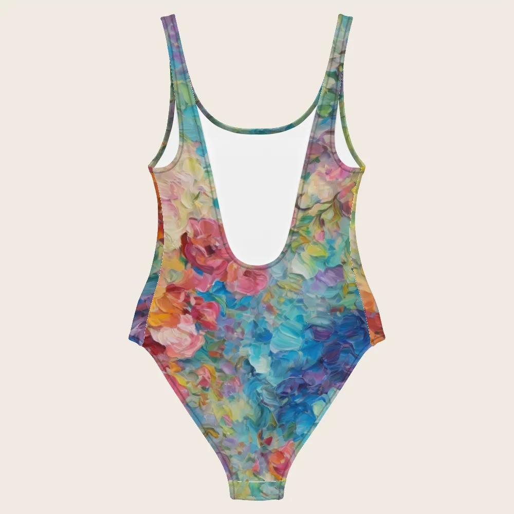 One-Piece Swimsuit on model