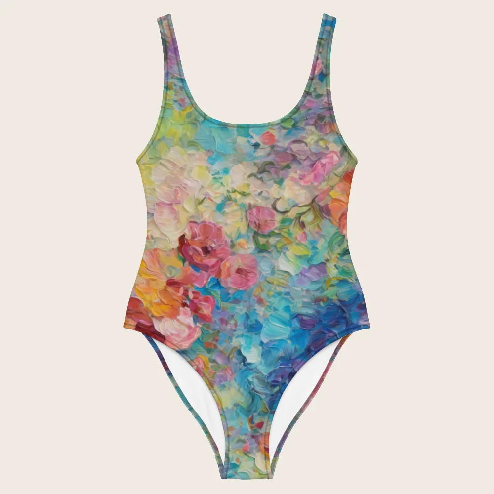One-Piece Swimsuit on model