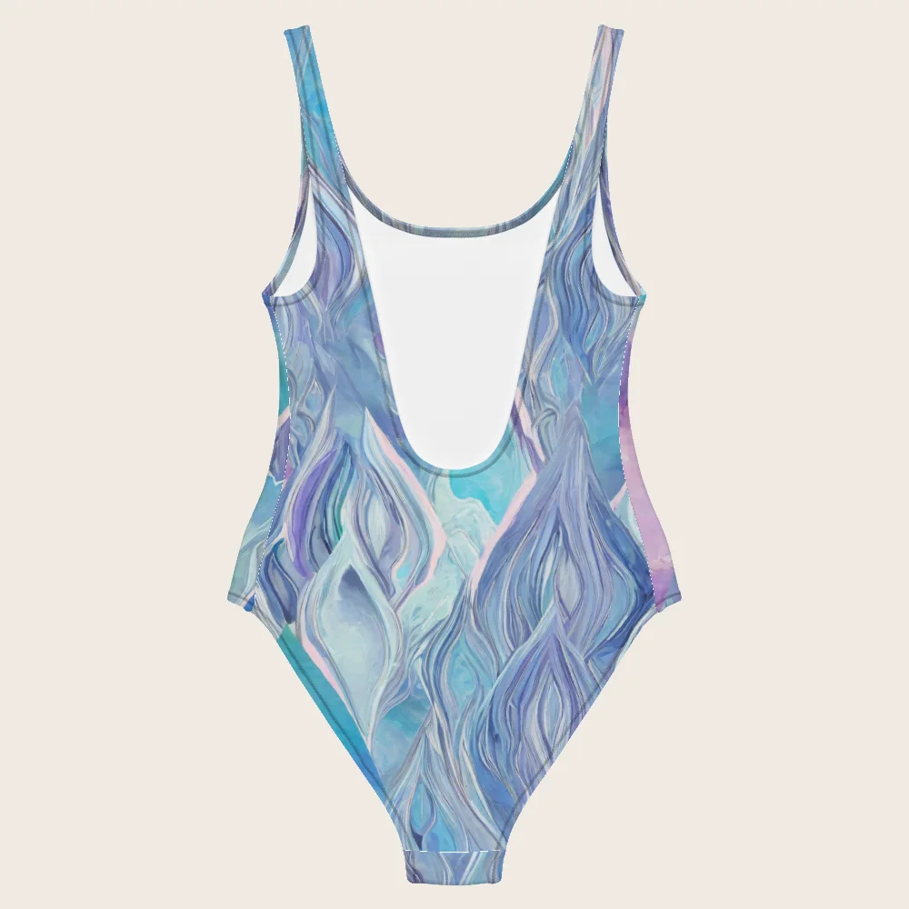 One-Piece Swimsuit on model