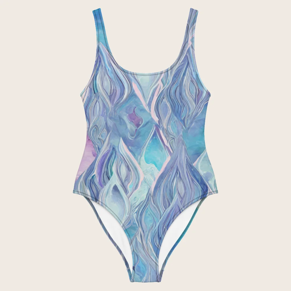 One-Piece Swimsuit on model