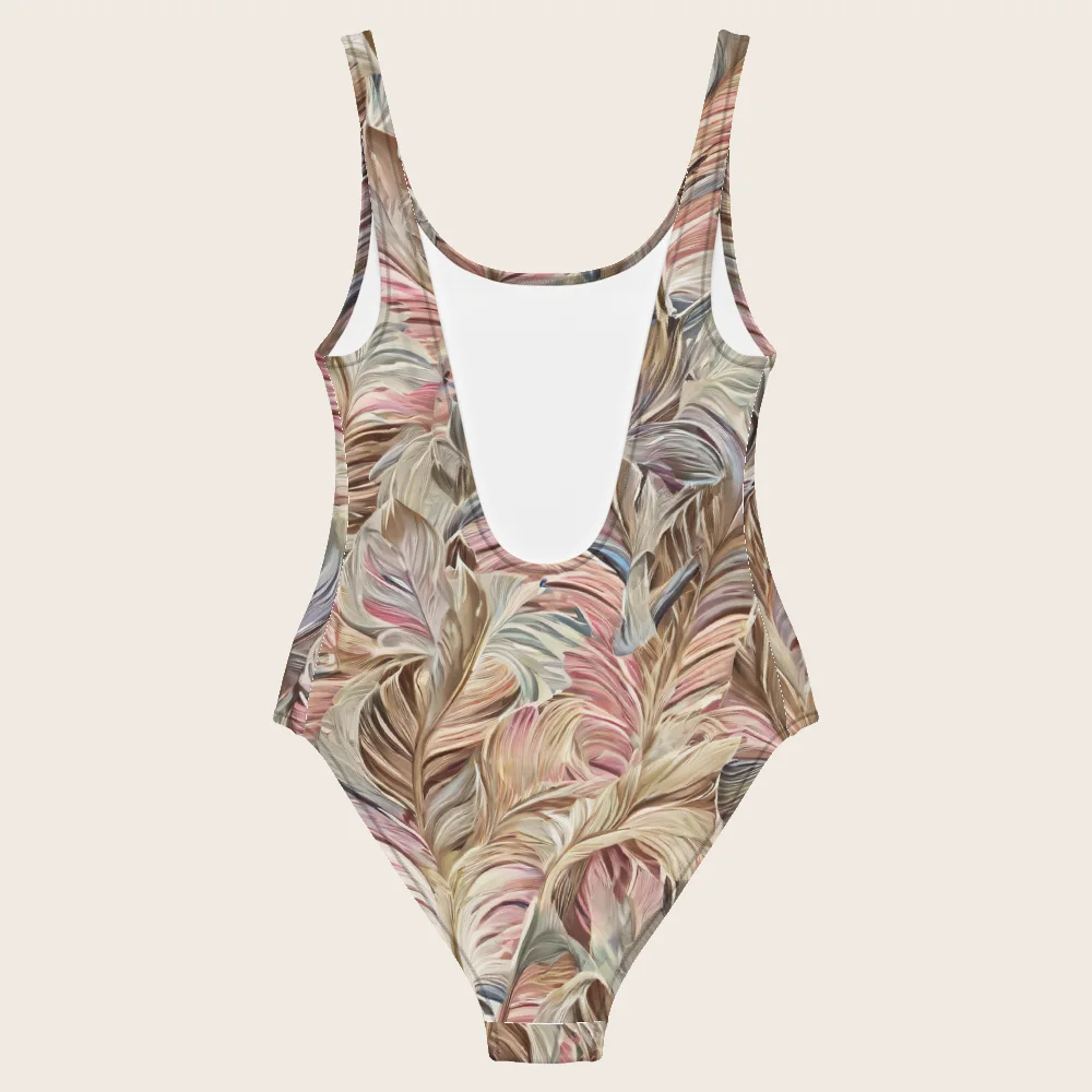 One-Piece Swimsuit on model