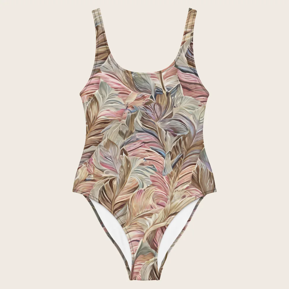 One-Piece Swimsuit on model