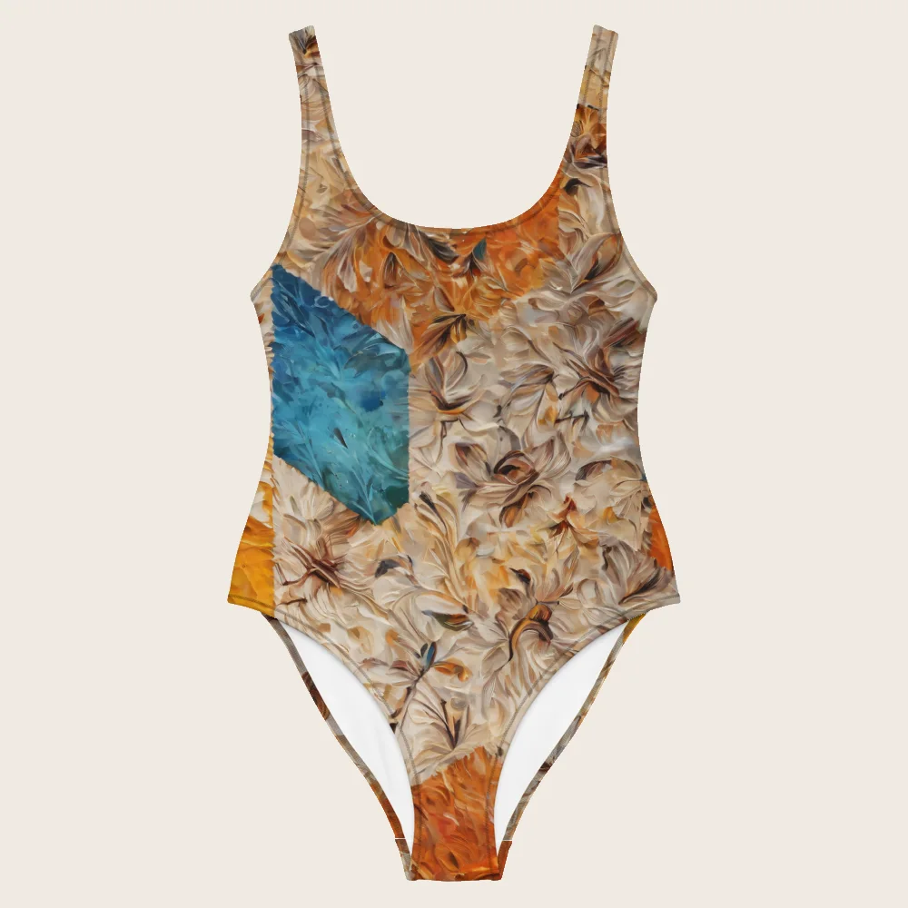 One-Piece Swimsuit on model