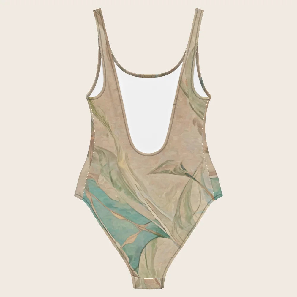 One-Piece Swimsuit on model