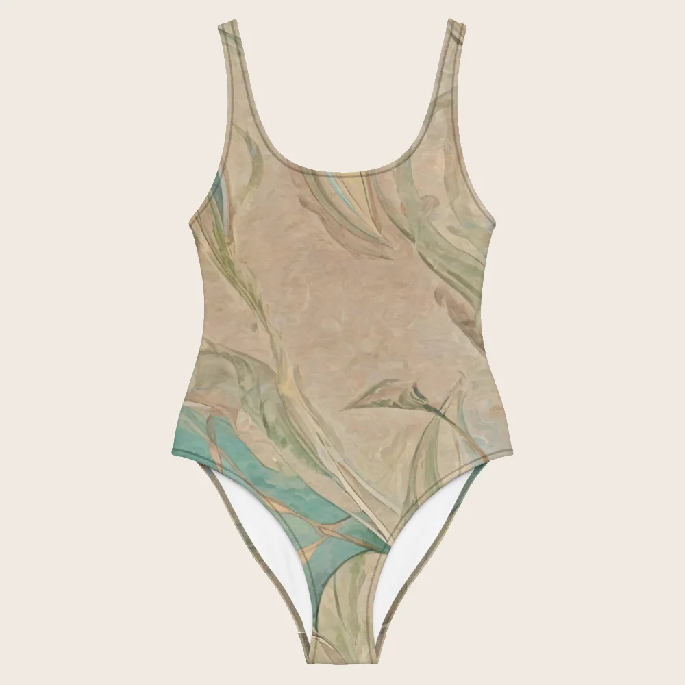 One-Piece Swimsuit on model