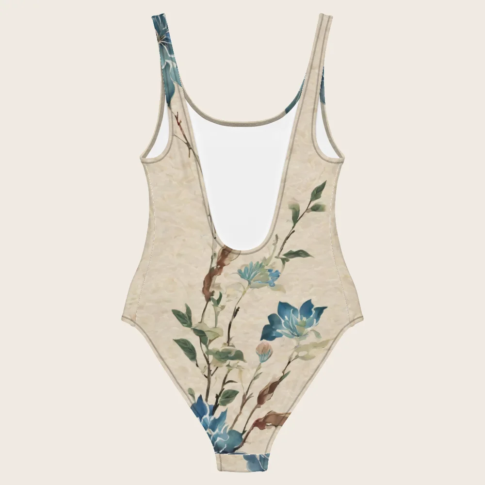 One-Piece Swimsuit on model