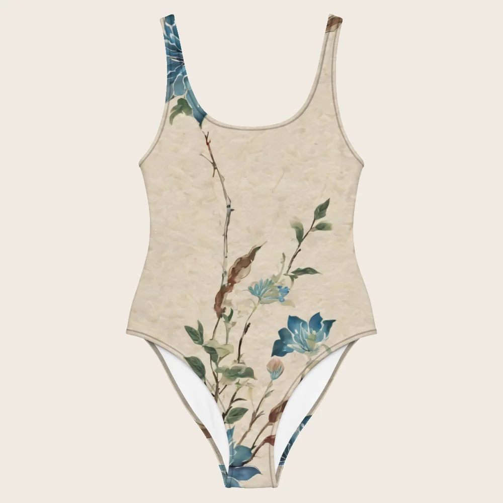 One-Piece Swimsuit on model