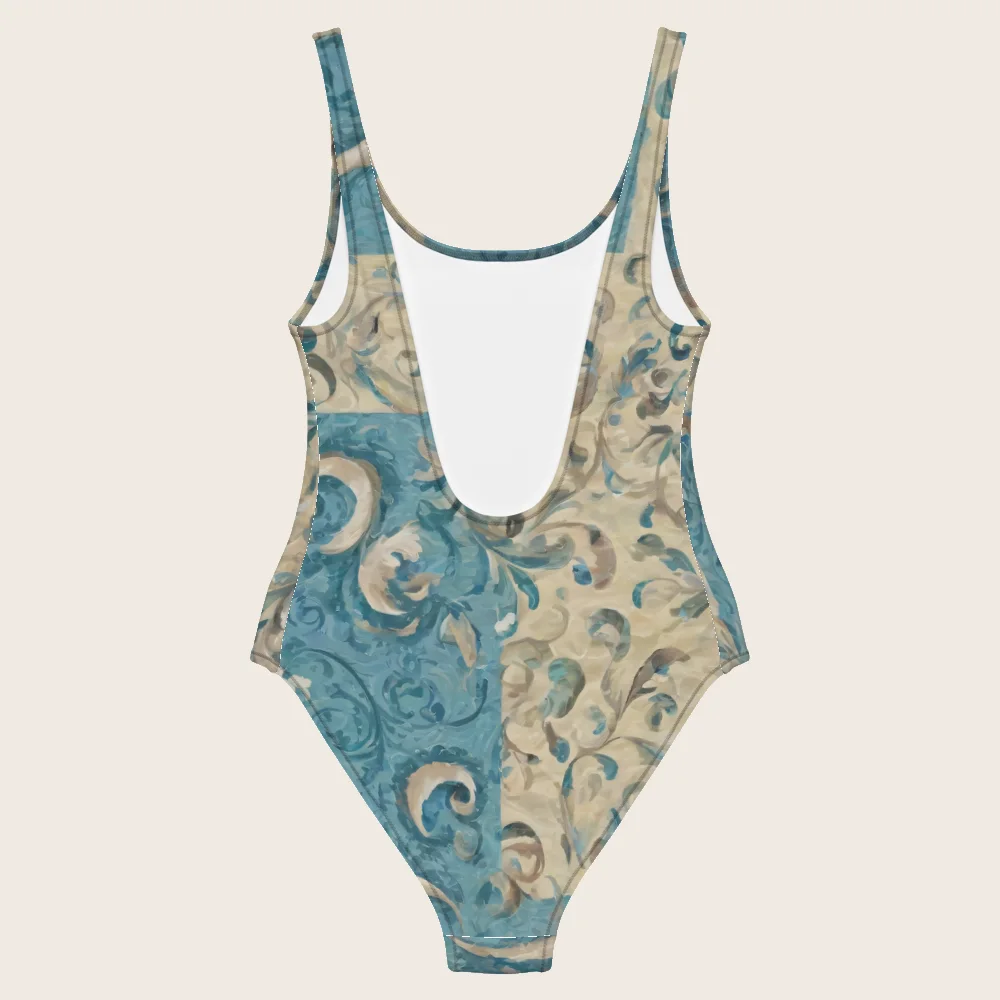 One-Piece Swimsuit on model