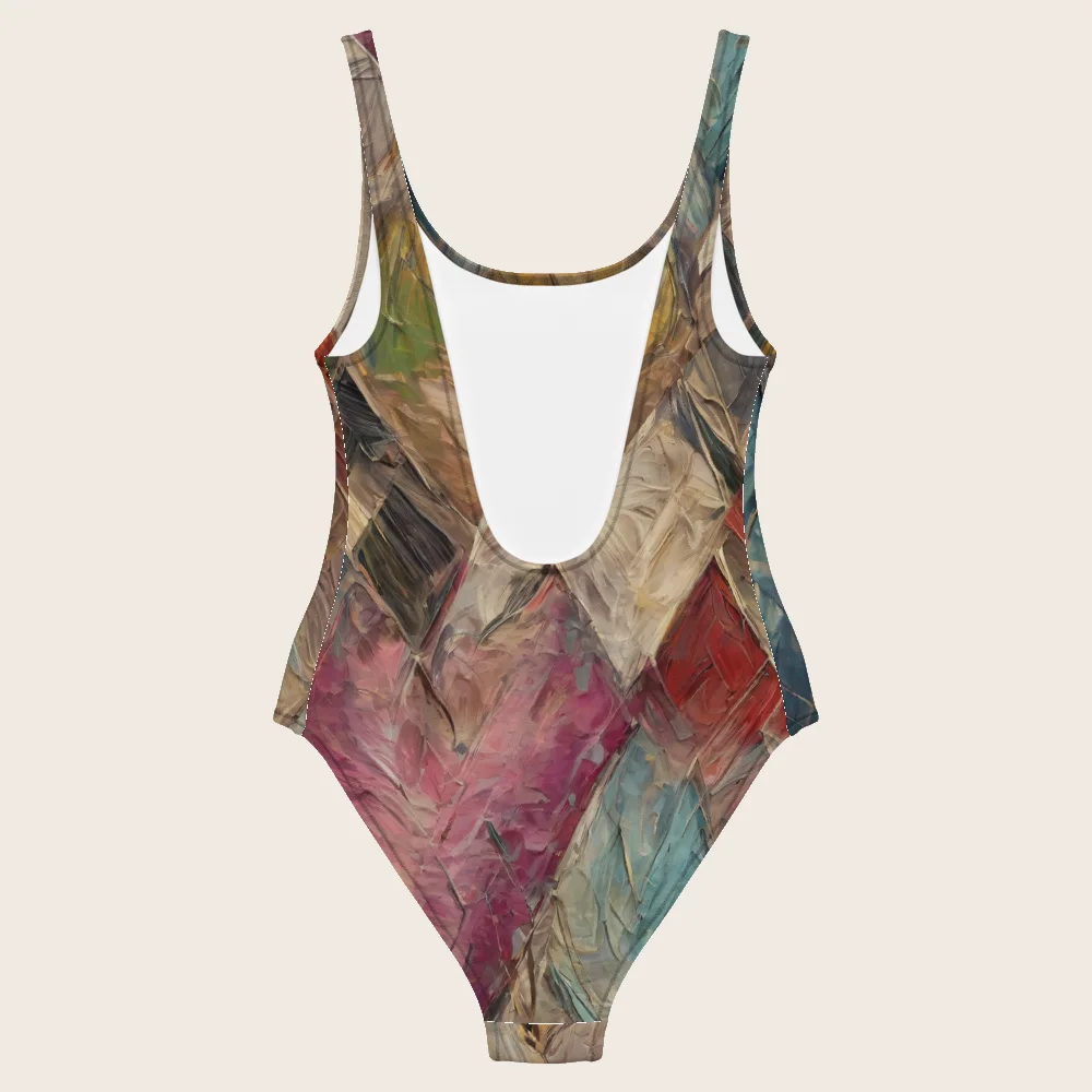 One-Piece Swimsuit on model