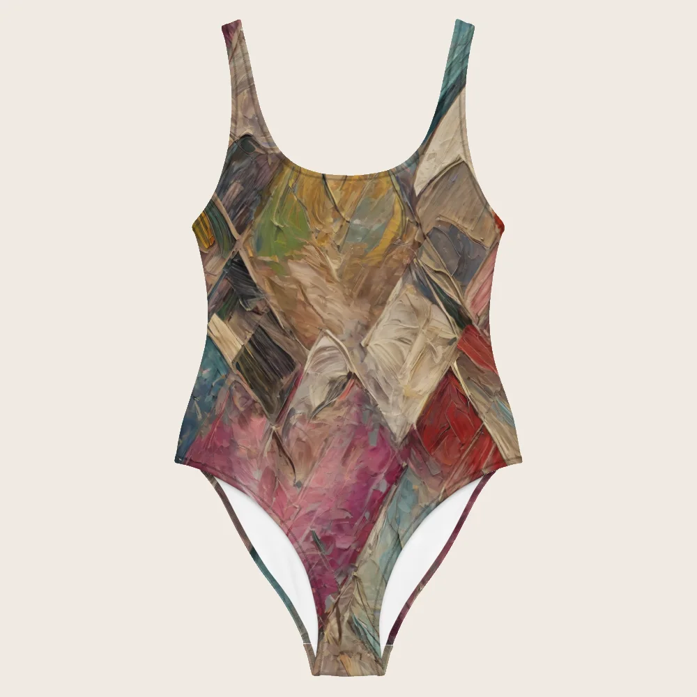 One-Piece Swimsuit on model