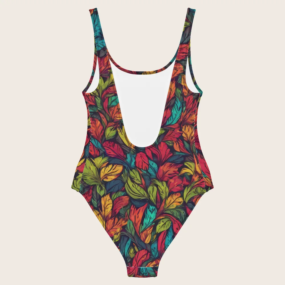 One-Piece Swimsuit on model