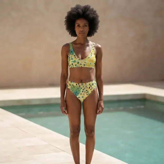 High-Waisted Bikini, one-of-one design A5C38A4A