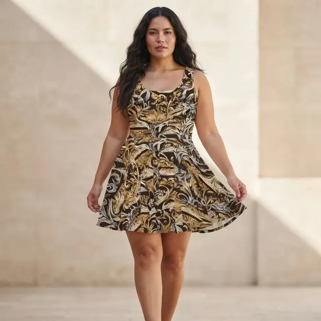 Skater Dress, one-of-one design B7FCAD02