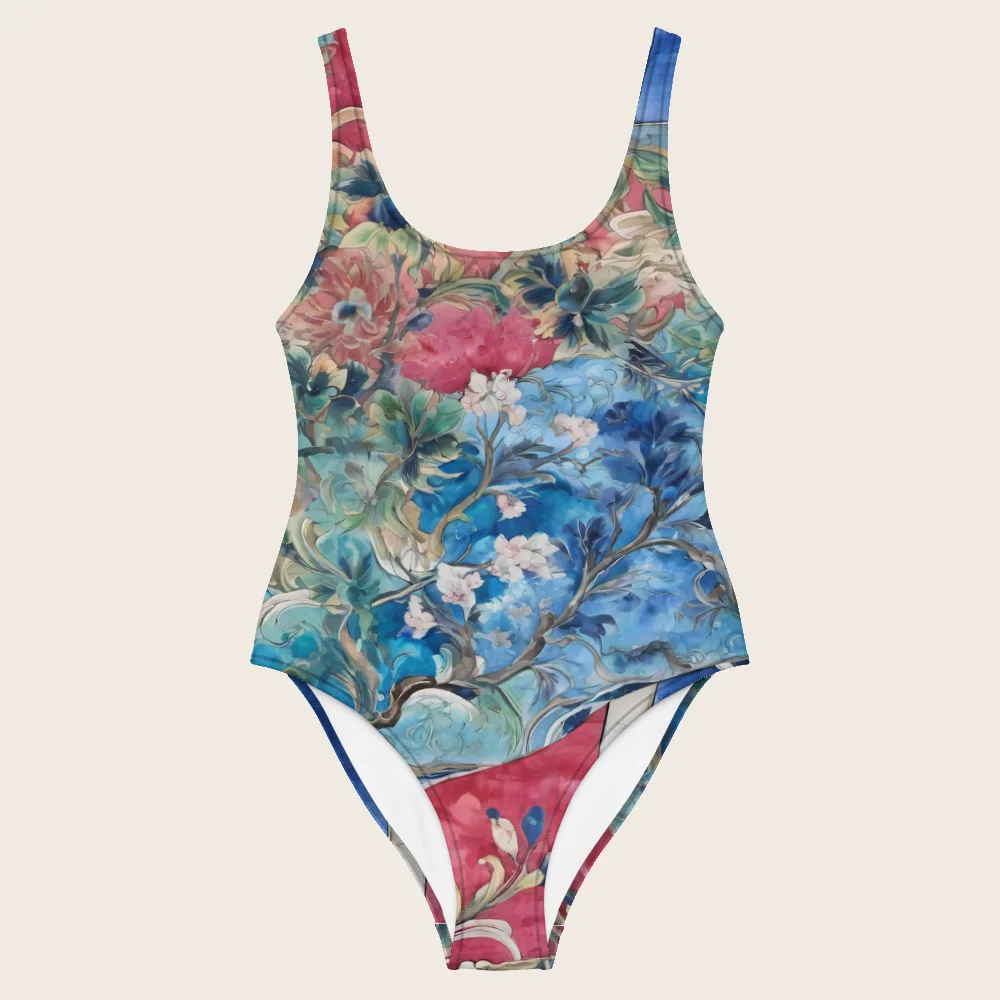One-Piece Swimsuit on model