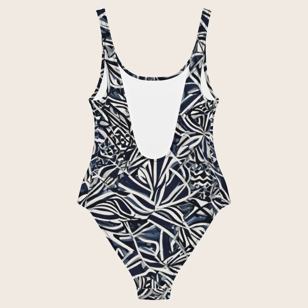 One-Piece Swimsuit on model