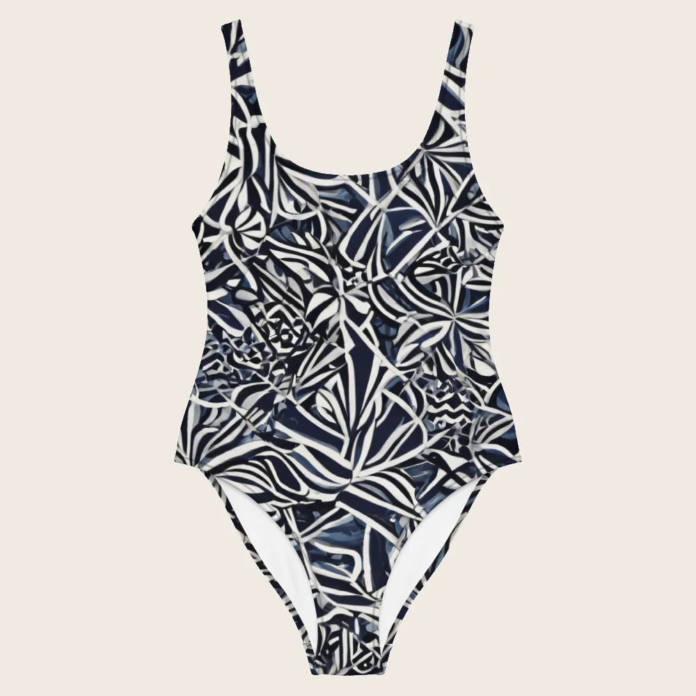 One-Piece Swimsuit on model