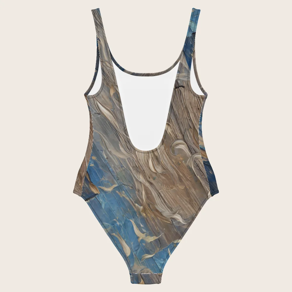 One-Piece Swimsuit on model
