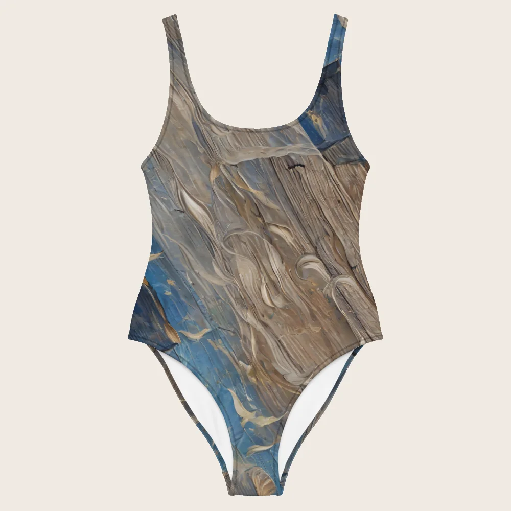 One-Piece Swimsuit on model