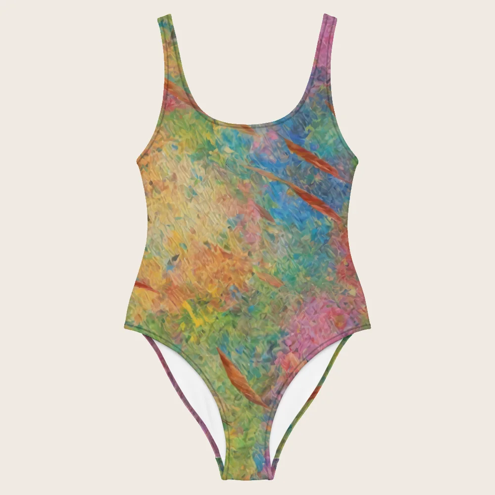 One-Piece Swimsuit on model