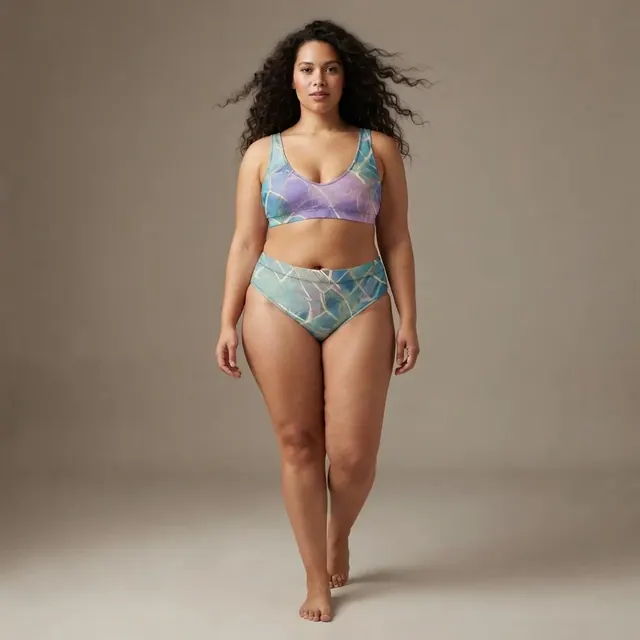 High-Waisted Bikini, one-of-one design FD093FF5