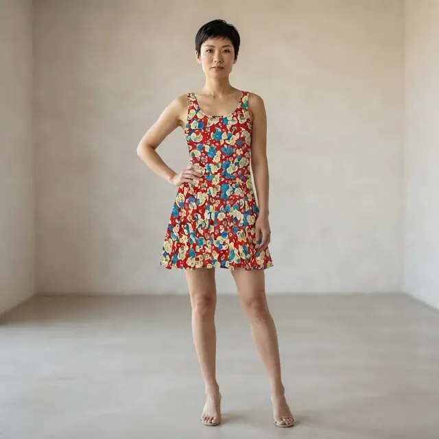 Skater Dress, one-of-one design E079C8FB