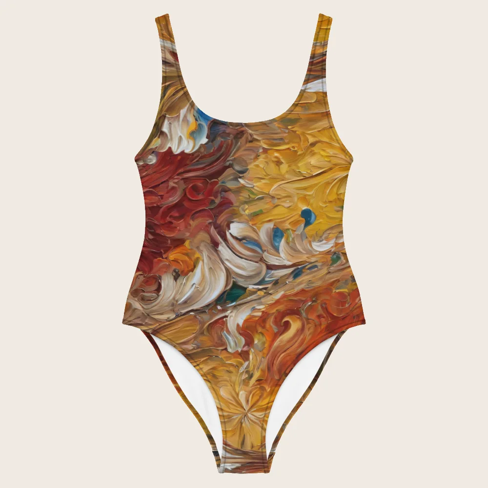 One-Piece Swimsuit on model